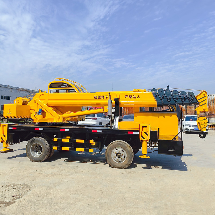 四不像自制吊车 四不像液压伸缩起重机 建筑工地吊机