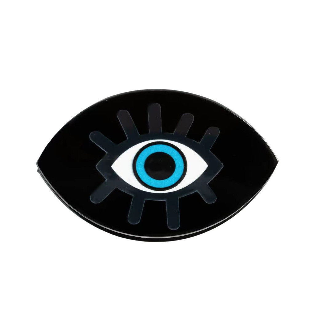 Devil's Lisa's Bright Eye Acetate Minimalist Style Shark Clip Women's Hair Accessory_voghion.com