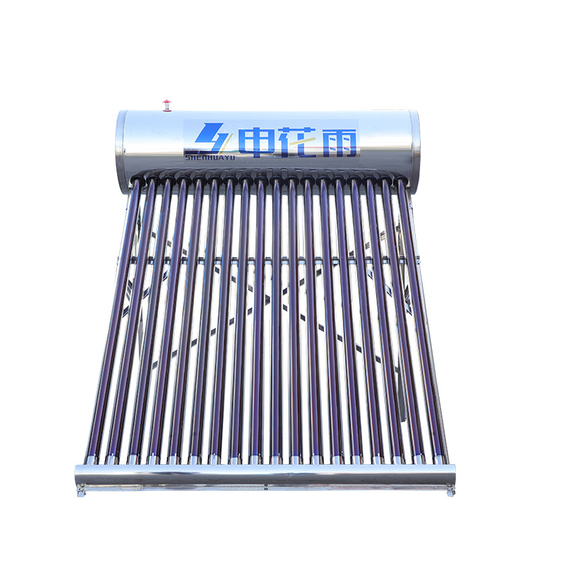 Calentador de agua solar, totalmente automático, de acero inoxidable, fotovoltaico integrado, conjunto completo para baño, calefacción eléctrica rural, gran capacidad.
