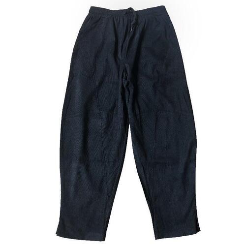 Men's Spring and Summer Straight Leg Pants Loose Tapered Corduroy Harem Pants Korean Style Trendy Sport Pants