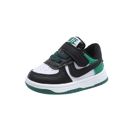  Spring and Autumn Korean style children's sneakers, sneakers, men's and women's baby toddler shoes, baby shoes, male baby's white shoes