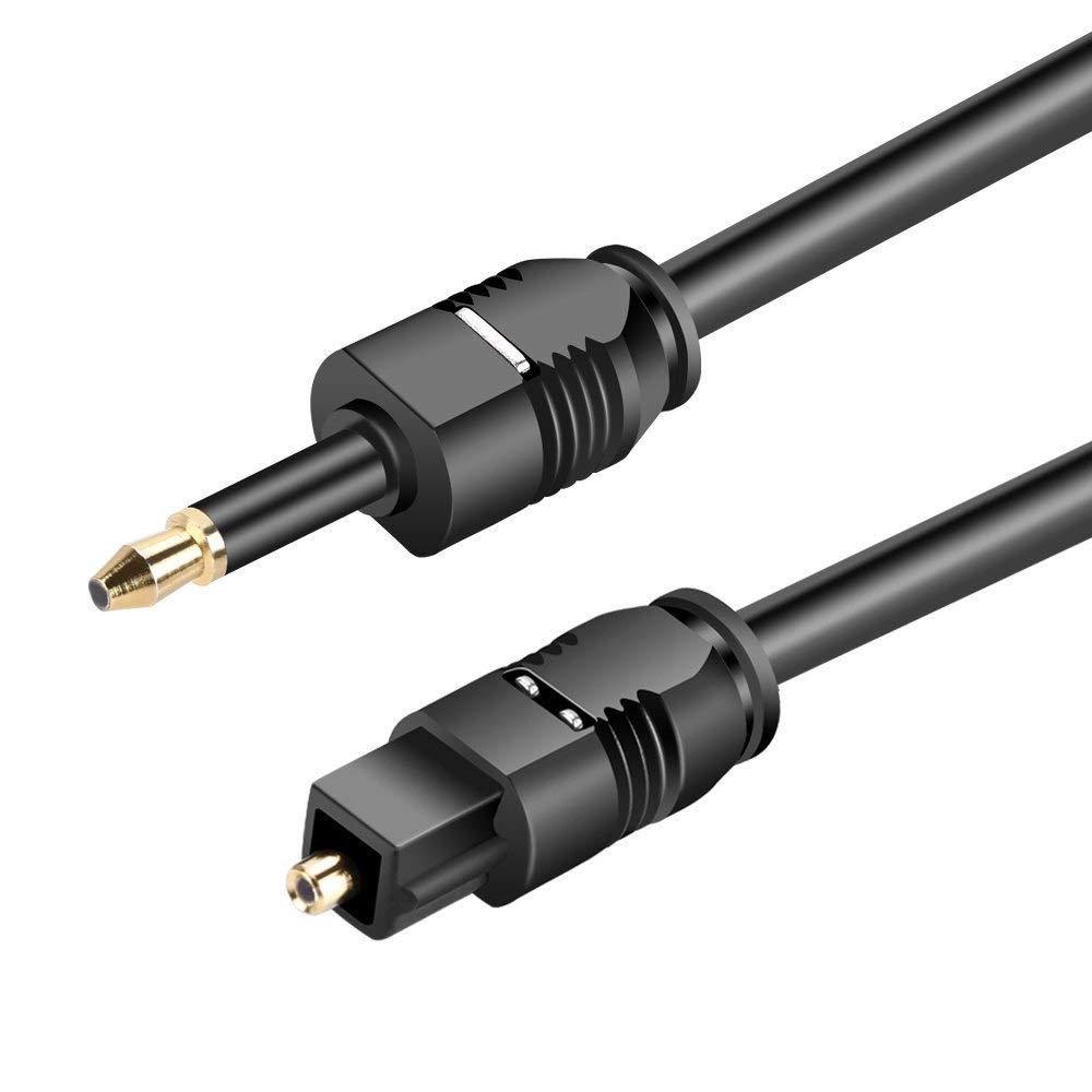 Venta al por mayor cable de audio de fibra óptica digital SPDIF5.1/7,1 TV amplificador retroalimentación pared ps5 audio a cable image 9