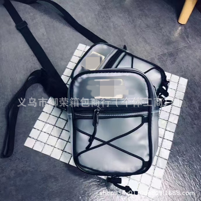新しいトレンディなブランドチェック柄クロスボディバッグトレンディなブランド Vans カジュアル旅行学生ショルダーバッグ迷彩小さなバッグ男性と女性のカップル|undefined