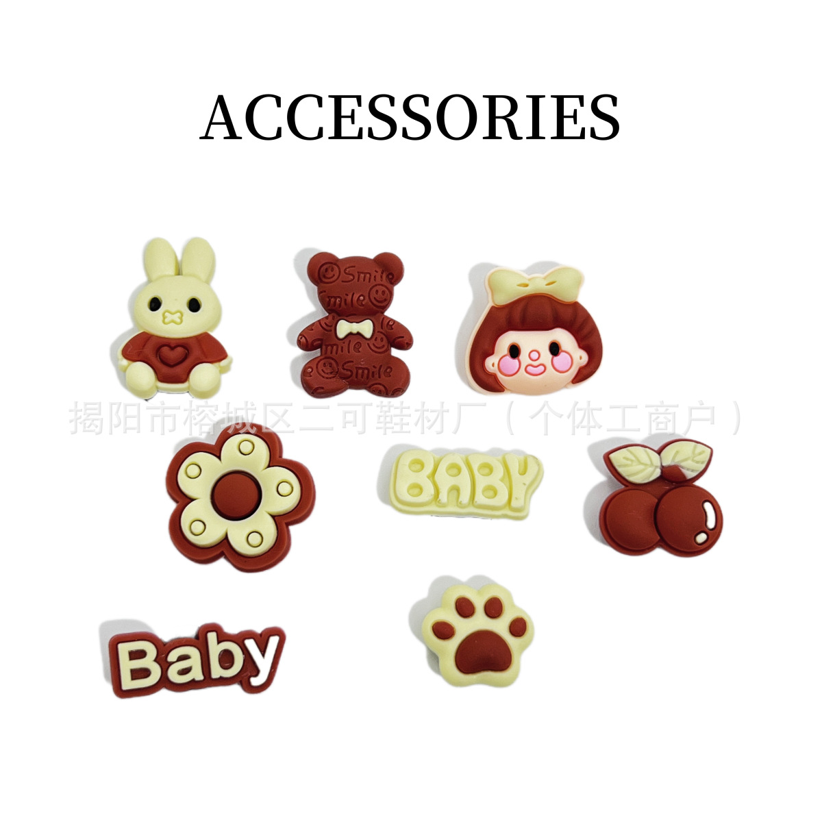 INS primavera nuevo ballet de perla punto de onda arco agujero agujero zapatos de ballet hebilla coreana diy accesorios desmontables