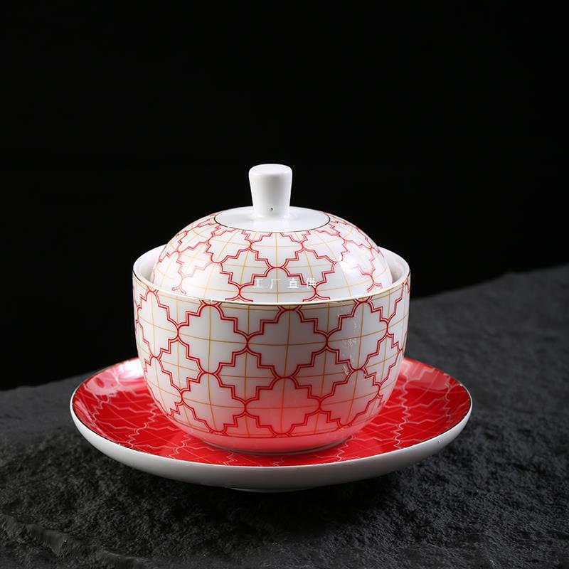 Internet Celebrated Popular Pattern Phnom Penh Stew Pot with Lid Buddha Jumping Wall Soup Pot Hotel Club Table Tableware