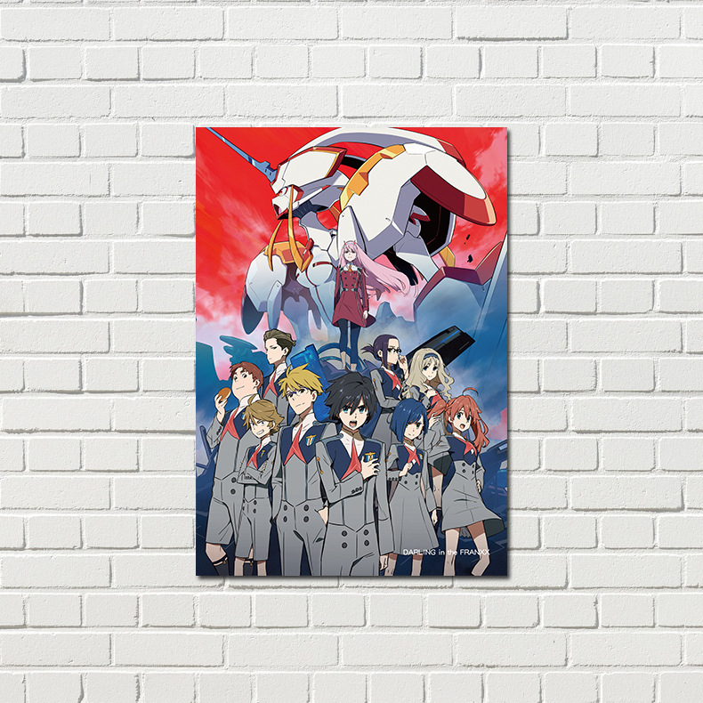 DARLING in the FRANXX poster opp bag pack of 1 set 8 sheets Anime National Team Cartoon Wallpapers
