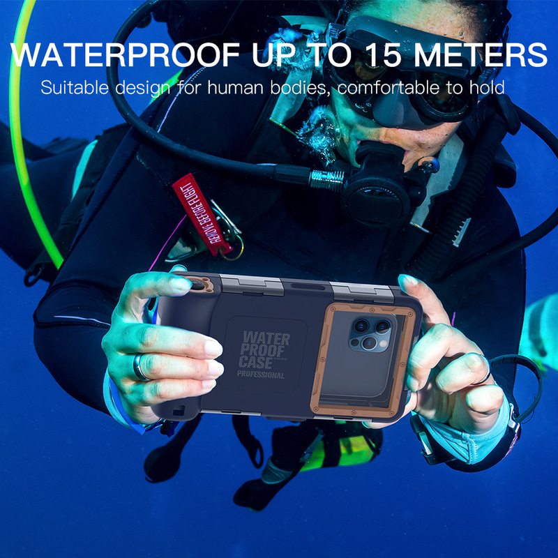 Diving phone case touch screen fully sealed underwater camera artifact for Huawei Apple Samsung universal waterproof case Diving phone case touch screen fully sealed underwater camera artifact for Huawei Apple Samsung universal waterproof case