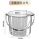 Transparent without lid - 13 liter bucket