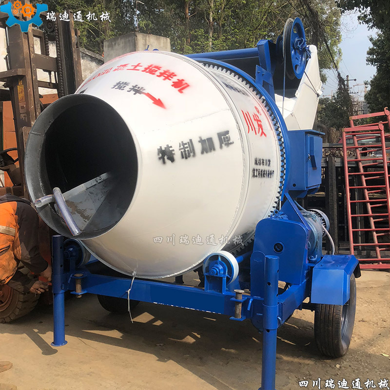 JZC350混凝土搅拌机 砂浆混凝土搅拌机 自落式双锥反转出料现货