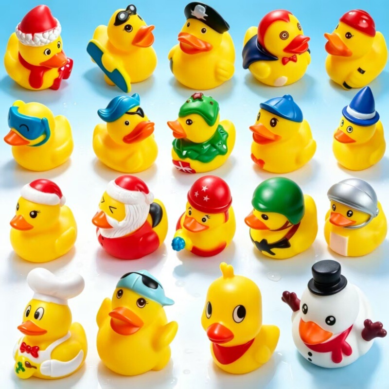 Little Duck Water Play Toy, Soft Rubber Duckling Toy, Squeaky Toy, Cross-Border Logo Printing, Factory Direct Sales Little Duck Water Play Toy, Soft Rubber Duckling Toy, Squeaky Toy, Cross-Border Logo Printing, Factory Direct Sales