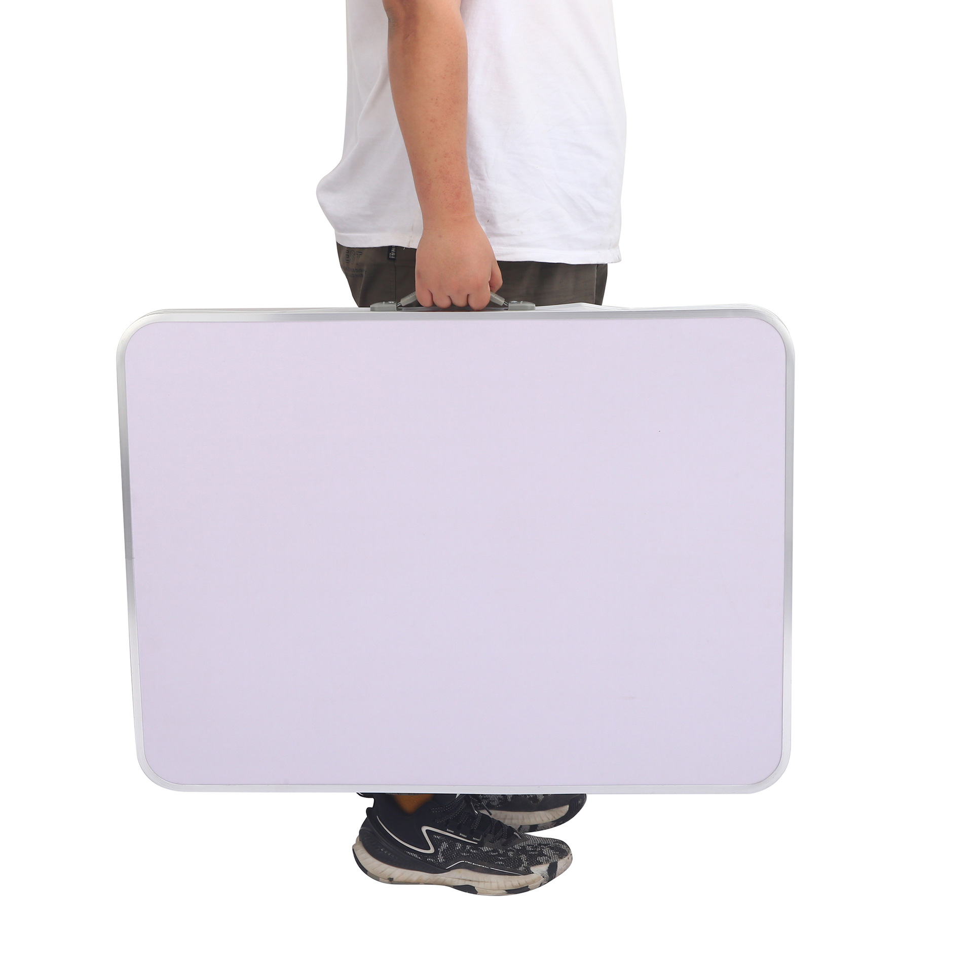 Mesa plegable para acampar minimalista al aire libre moderna mesa de puesto de mercado nocturno interior mesa de barbacoa de picnic portátil al por mayor
