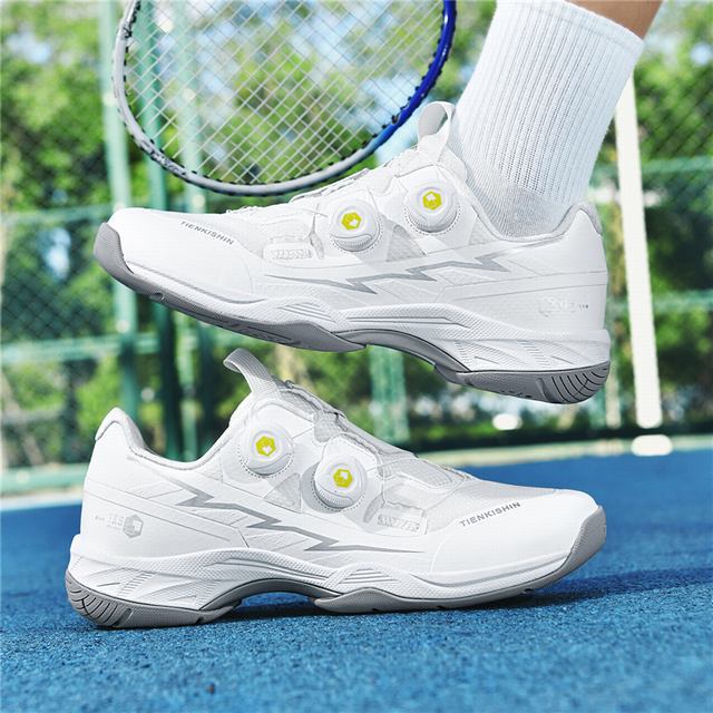 Putian white badminton shoes for men and women, training shoes, shock-absorbing, comfortable, breathable, professional sports shoes, tennis shoes Putian white badminton shoes for men and women, training shoes, shock-absorbing, comfortable, breathable, professional sports shoes, tennis shoes