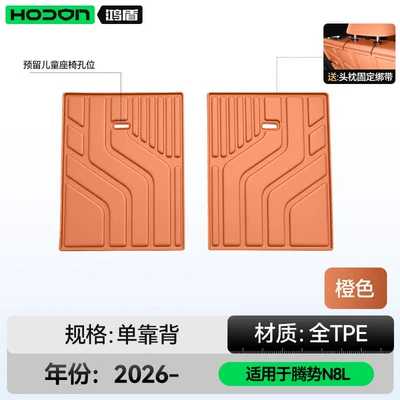 Trunk Mat — the Denza N8L, TPE 2026 new - tengshi-n8l-orange-backrest-cushion-tengshi-n8l-26-models