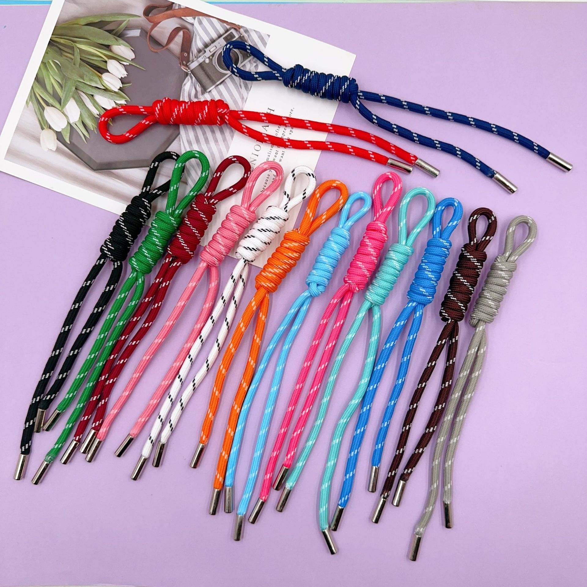 网红直播新款包挂件miu系时尚百搭包挂钥匙扣背包行李箱挂饰绳子