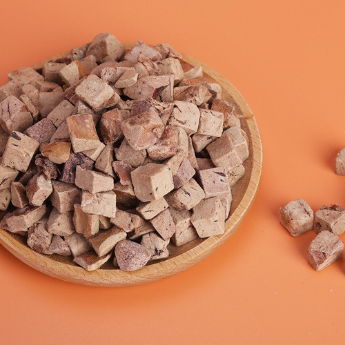 Dehydrated Chicken Liver Pet Snacks Dehydrated Chicken Liver Granules Wholesale High-Protein Cat Snacks Pet Freeze-Dried Food Cat Freeze-Dried