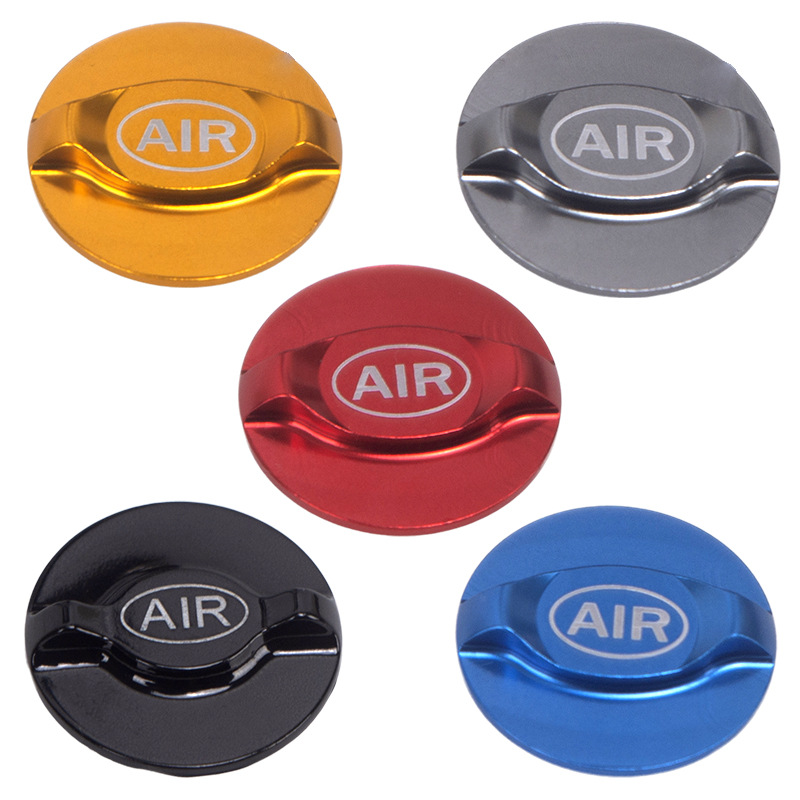 Amortiguador de bicicleta de montaña tenedor delantero cubierta de hombro cubierta de aleación de aluminio cubierta de cámara de aire cubierta de control de hombro Tenedor de aire cubierta de tenedor de aire a prueba de polvo