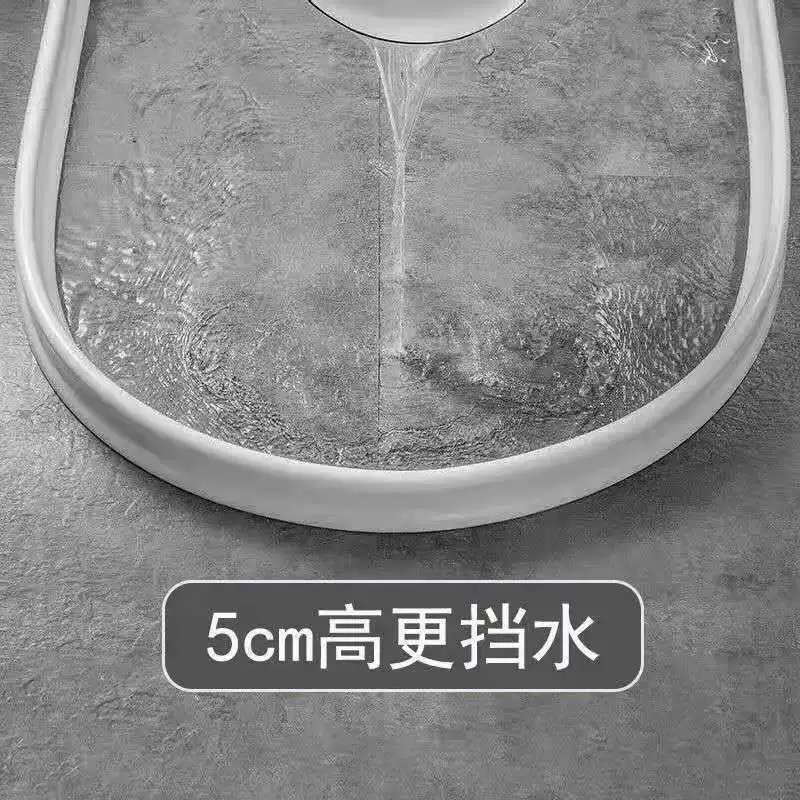 Силиконовая Гибкая водоудерживающая полоса артефакт ванной комнаты водонепроницаемая полоса блокирующая воду душевая блокирующая перегородка напольный блок