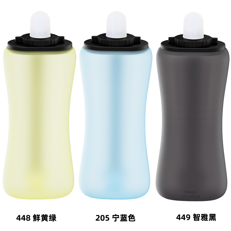 跨境户外跑步手腕水壶硅胶水杯攀岩手持便携水壶logo骑行运动水瓶|undefined