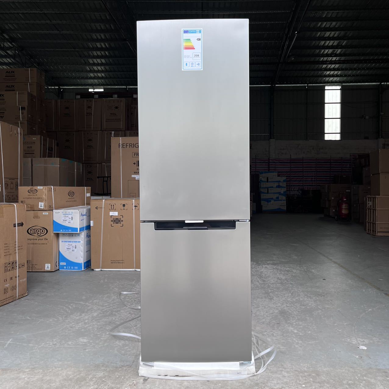 Foreign Trade Large Double-Door Refrigerator Household Refrigeration Air-Cooled Frost-Free 290L Two-Door Refrigerator