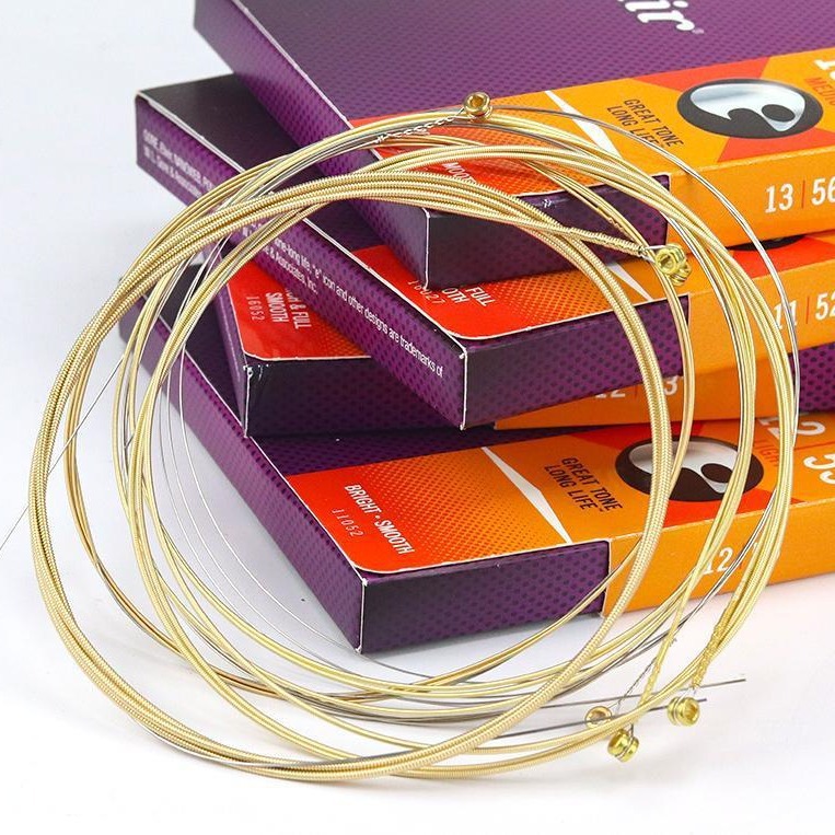 Cadena de guitarra Elix latón fósforo cobre cuerda de guitarra eléctrica 12052 12002 cuerda de guitarra de madera 16 052 027