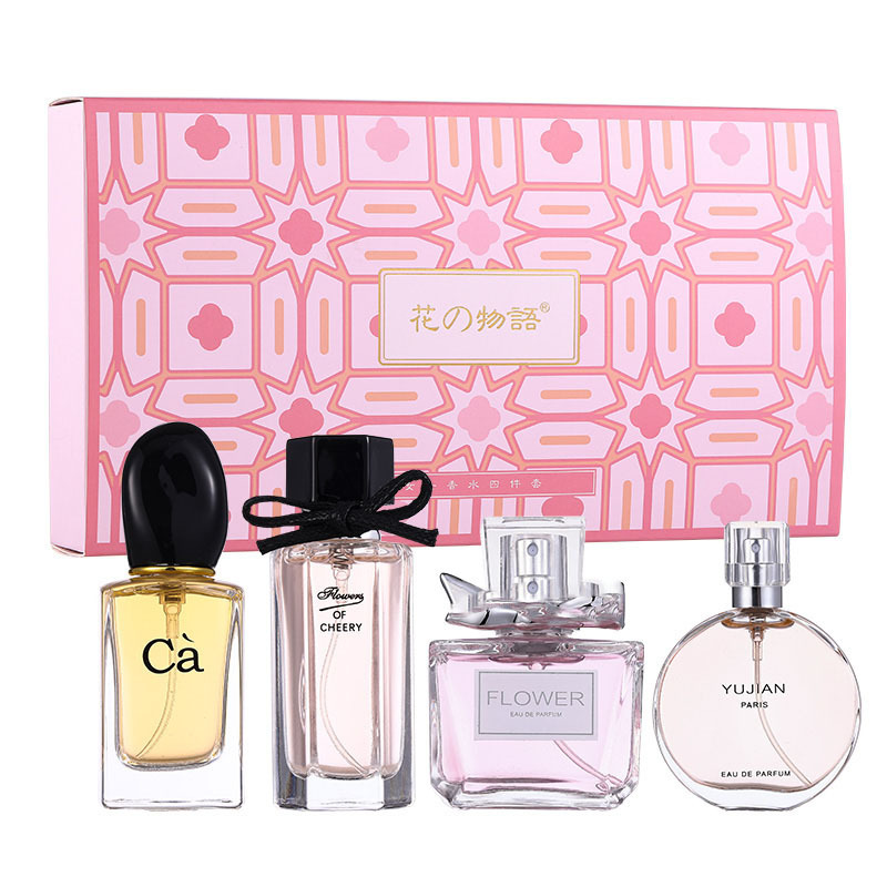 Caja de regalo de perfume de mujer de venta caliente, perfume de opio negro, regalo de mano, perfume fresco y transfronterizo de comercio exterior, fragancia duradera