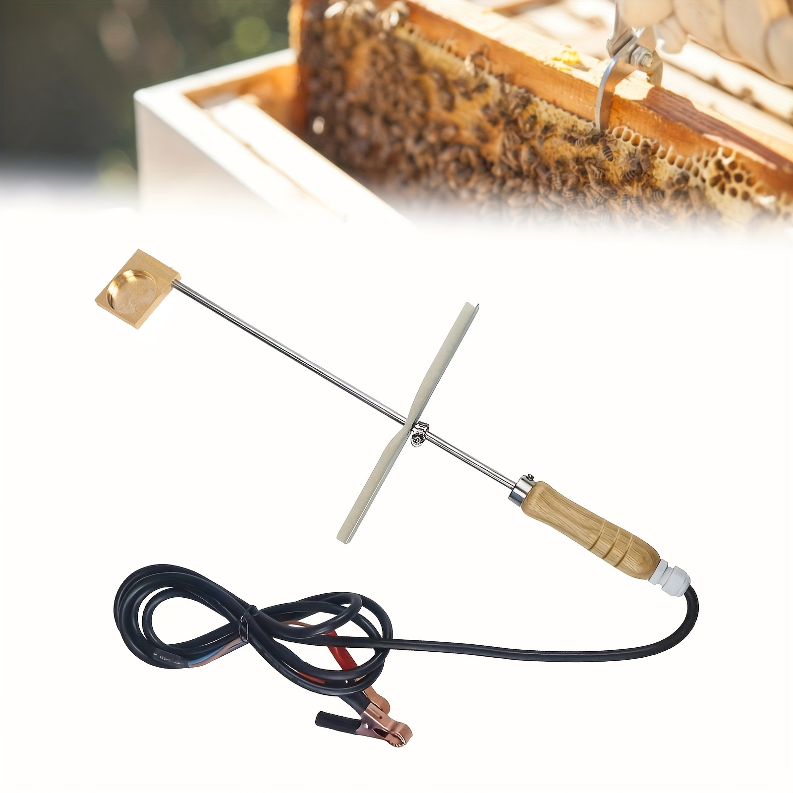 养蜂用蜂螨熏净Vaporizer  螨药加热熏蒸器雾化器 铜头熏螨器蜂具