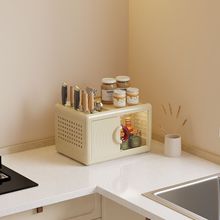 新款 多功能整理收纳桌面置物架收纳盒办公室化妆品储物盒文具