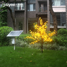 景观灯树灯户外防雨水公园太阳能led仿真樱花铁杆发光树灯庭院灯