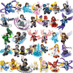 【Minimum Order Quantity 50G】Cross-border MOC Compatible LEGO 24866 Small Part Plant Piece 1x1 Five-Petaled Flower