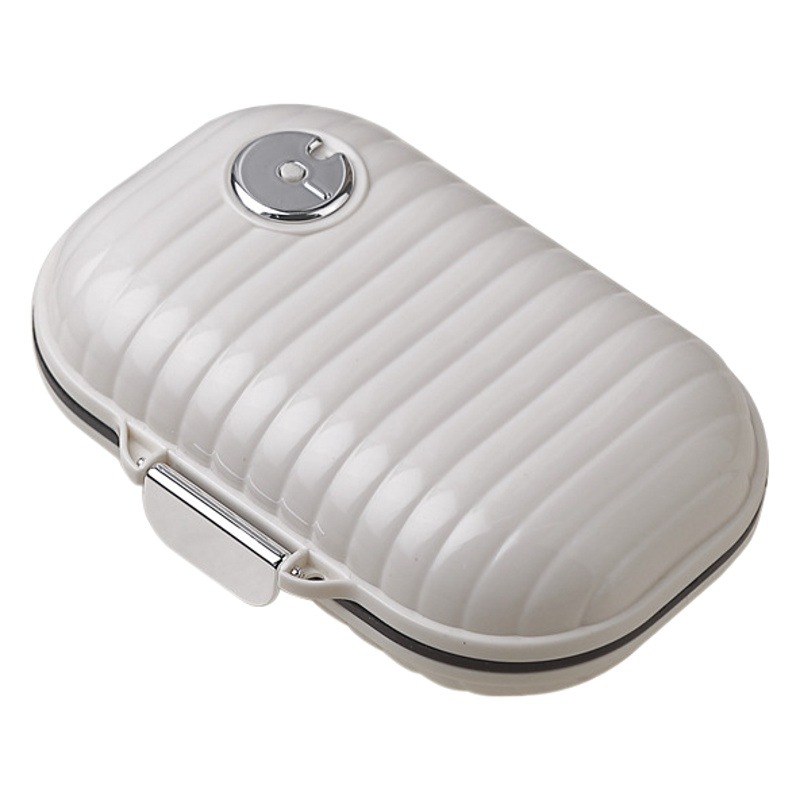 Dropshipping, caja para pastillas patentada, caja de joyería, mini caja portátil para llevar, caja para pastillas de gran capacidad, caja de embalaje para pastillas 7