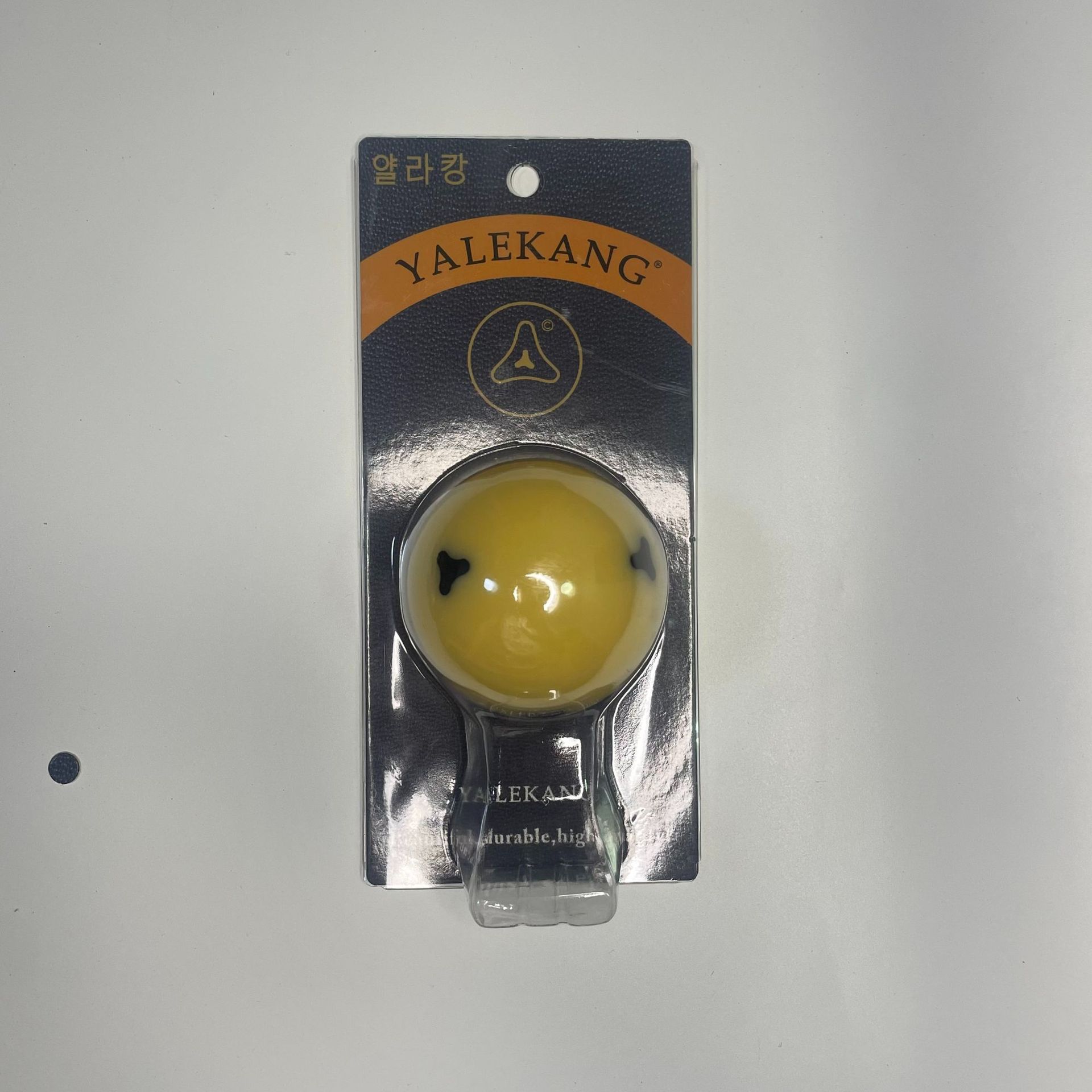 12 yellowish black round triangle ball