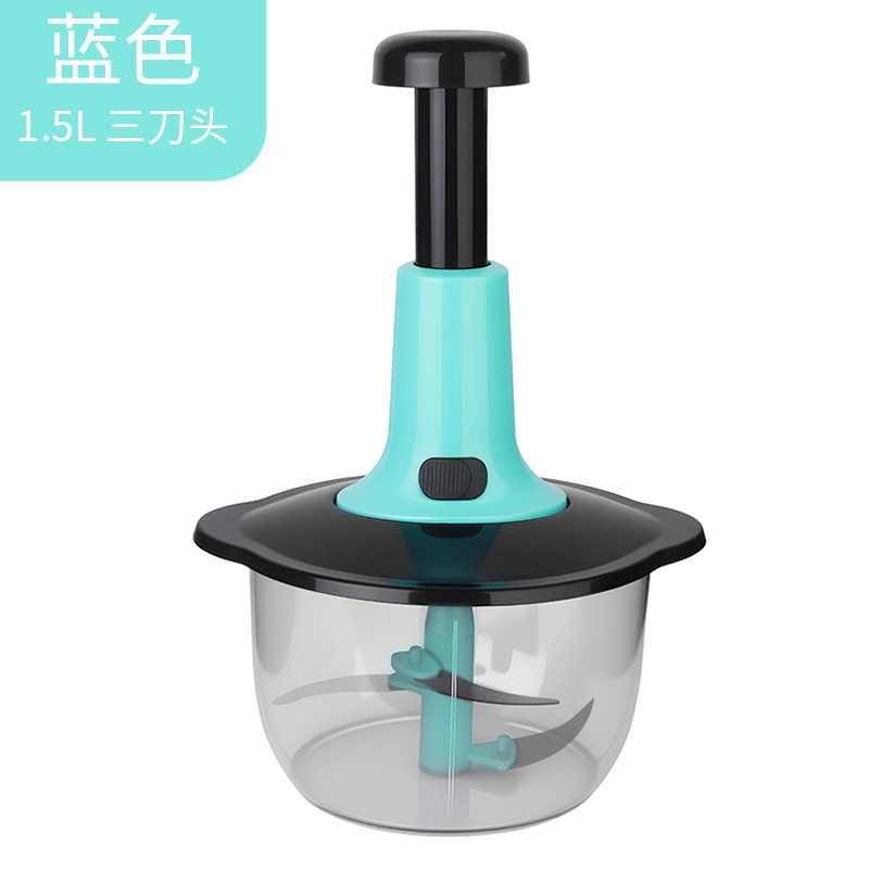 跨境厨房拍拍刀切菜机小型料理机多功能家用切菜器剁馅料切菜神器|undefined
