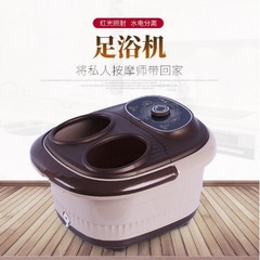 卸売り電動足浴槽家庭用泡足桶自動加熱マッサージ足治療養生足盆広告プレゼント