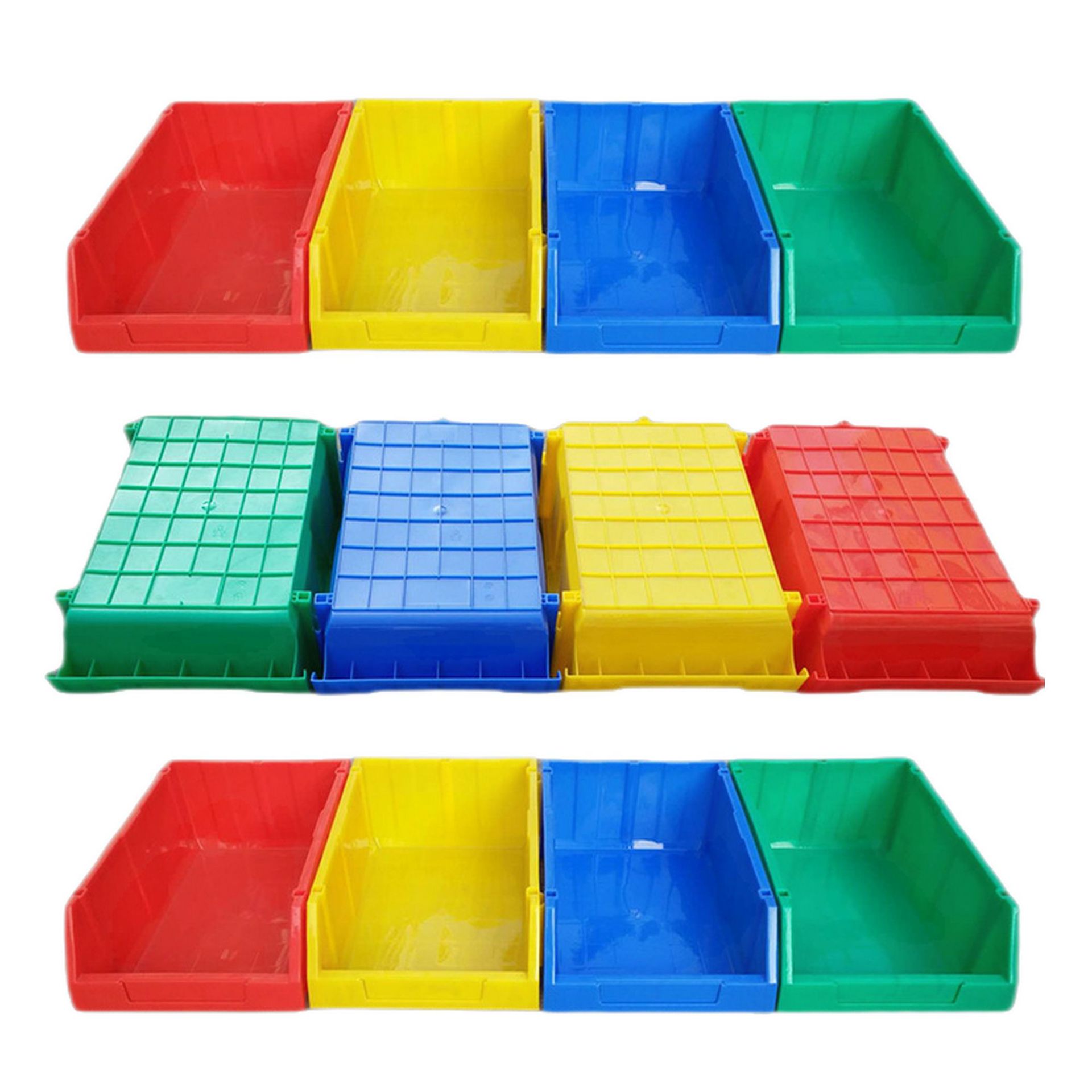 加厚组合式零件盒 收纳盒螺丝盒 五金工具箱组立式货架放货周转盒