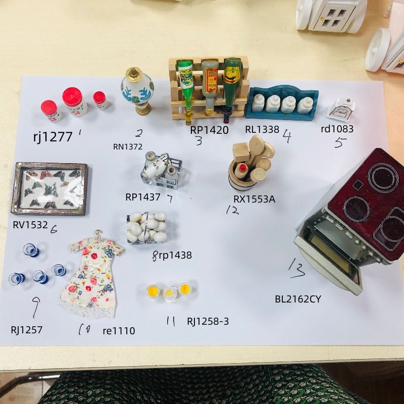 dollhouse  miniaturesʳ�� diy  ģ�� ���� ��� ���� ���ӵƣ�