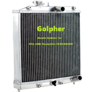 Honda Civic EK/EG, FA1 FD, EF9 FL5 üçün tam alüminium radiator