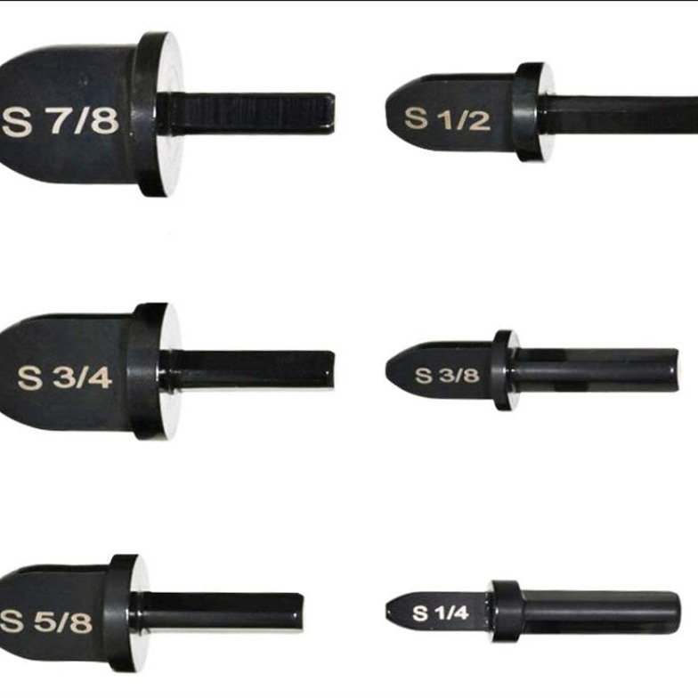 Expansor de tubo de soporte de mango triangular hexagonal de 6 piezas Expansor de tubo de cobre de aire acondicionado Expansor de tubo manual