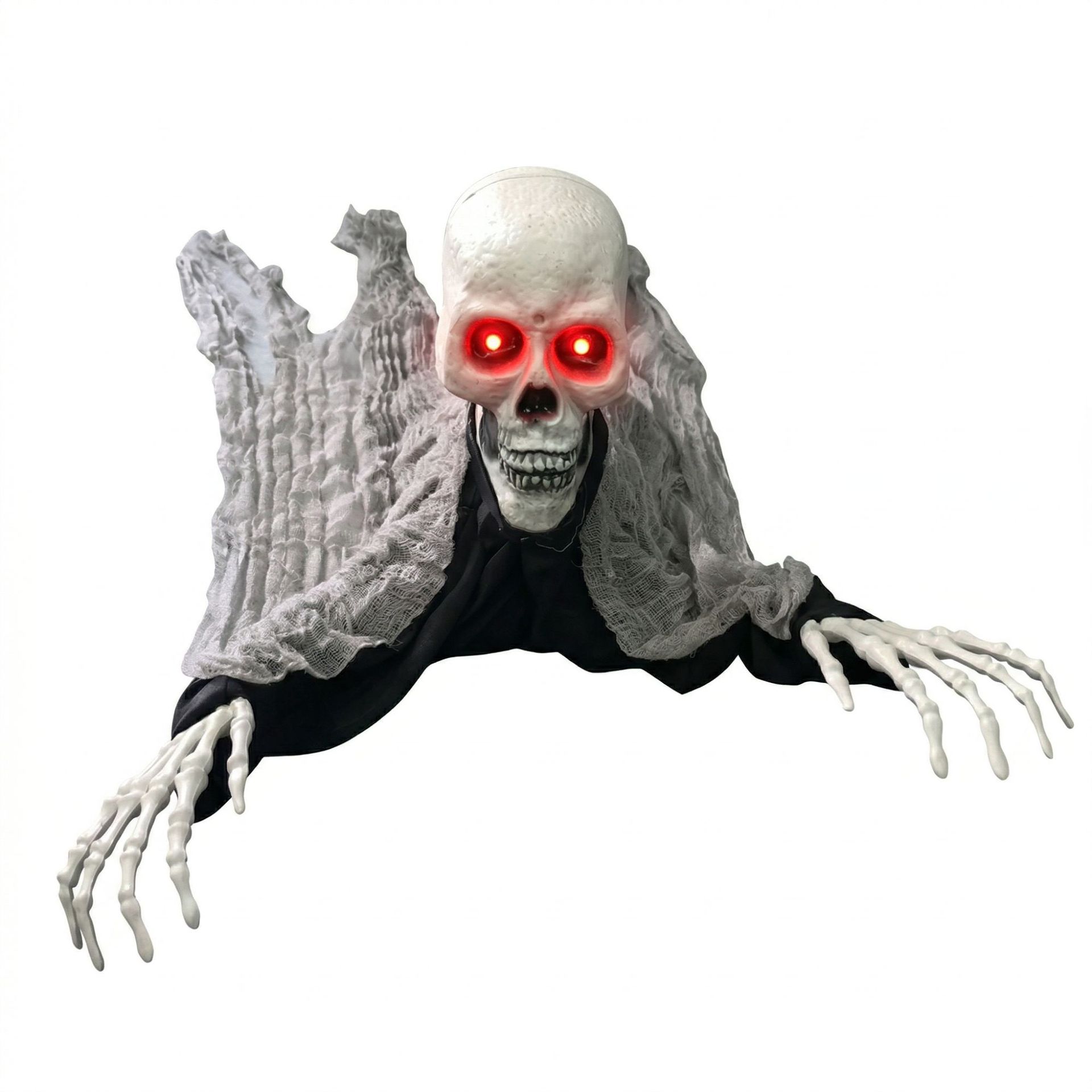 Juguetes de Halloween nuevos horrores eléctricos escalera decoración lámpara fantasma colgante props de simulación calabaza bruja