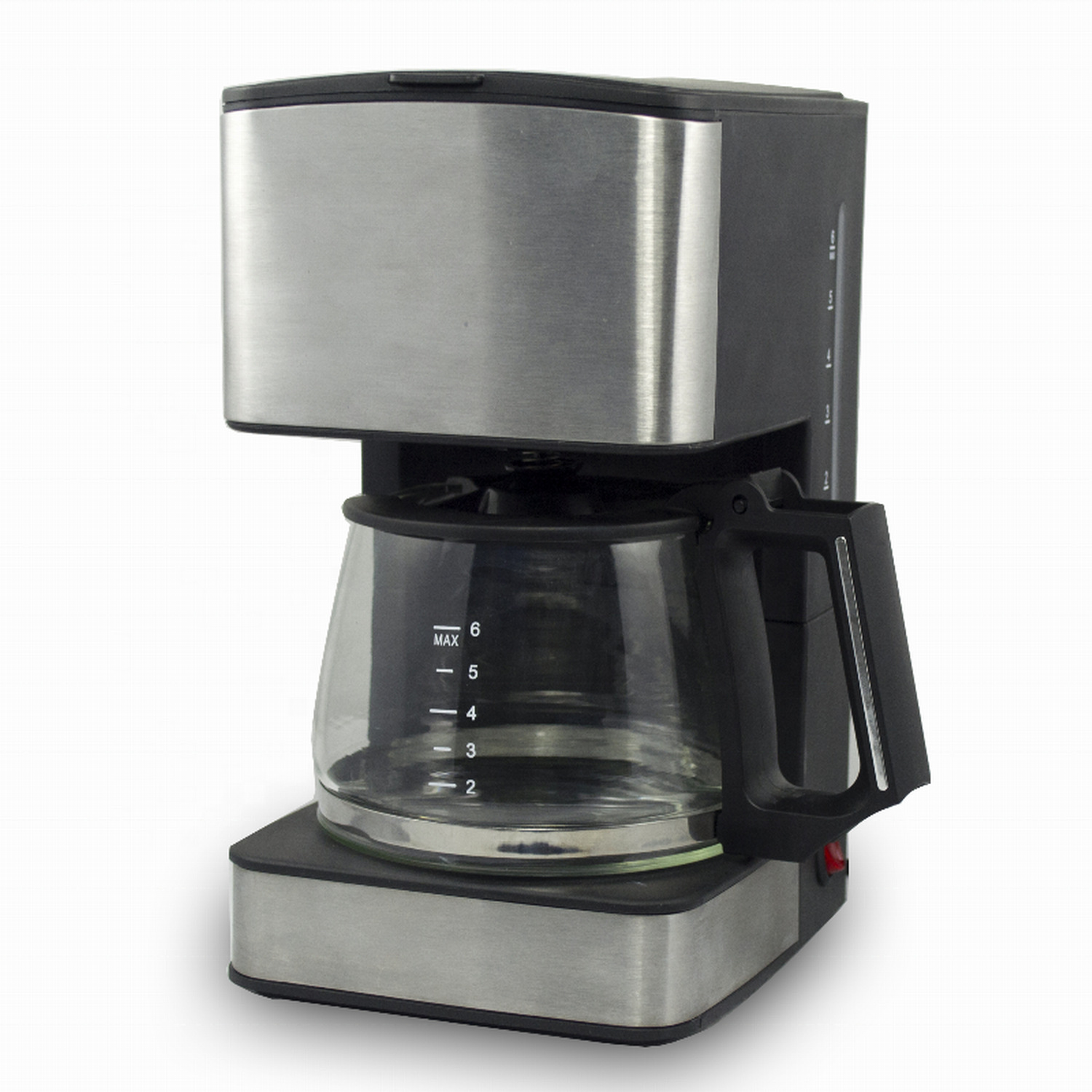 Mayorista cafetera de goteo transfronteriza con bandeja caliente desmontable soporte de embudo cafetera de goteo doméstica