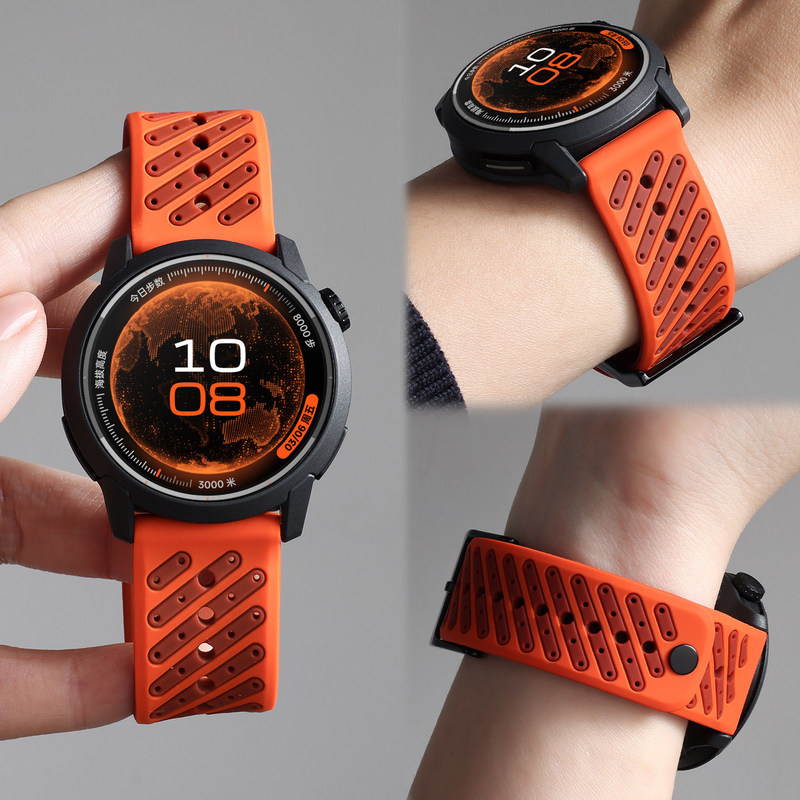 Suitable for Oppowatchx3 Watch Strap, Sport Watch X2 Silicone Watch4Pro, Oneplus Watch 3/2 Wristband