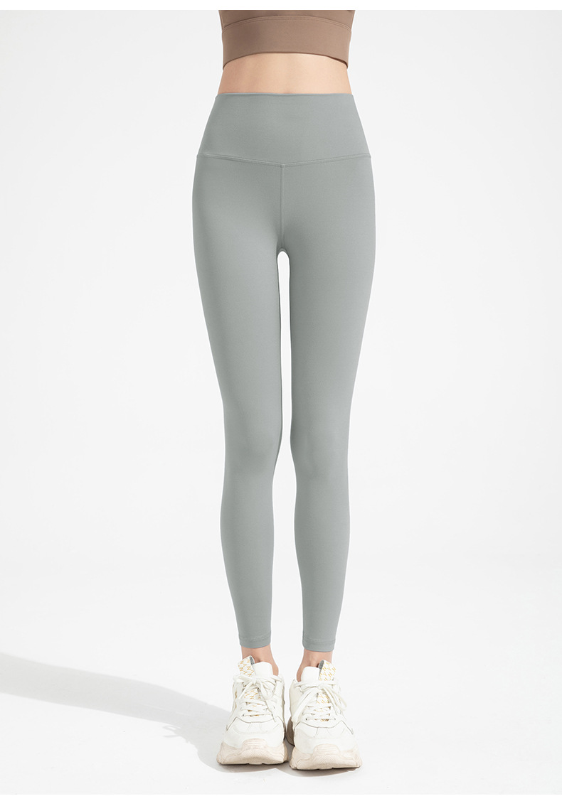 140g Weight Ankle-Length Pants Length Nylon Fabric Type Leggings Pants Type Fitness, Yoga Occasion Solid Color Pattern Spring, Autumn Season Casual, Sports Style Casual Sports Solid Color Nylon Active Bottoms Leggings 13