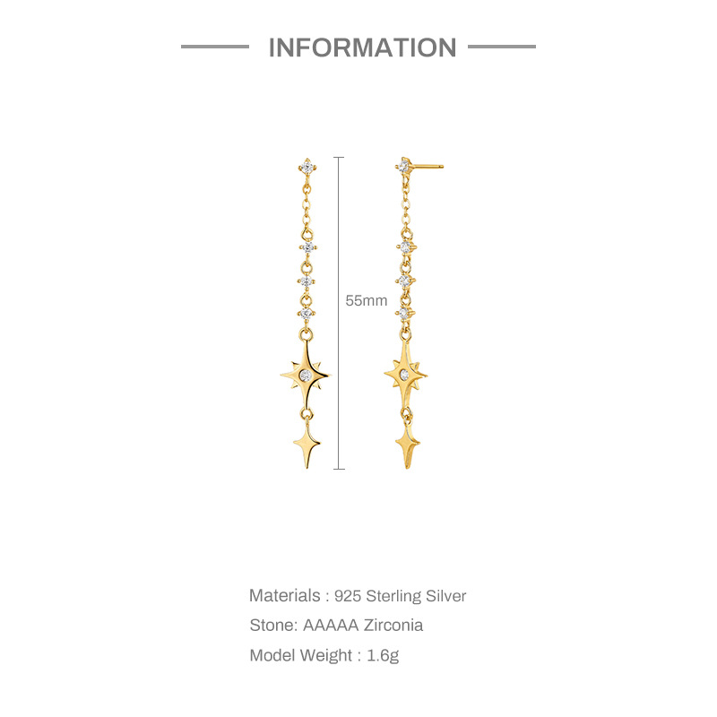 Fashion Geometric Sterling Silver Asymmetrical Artificial Pearls Rhinestones Drop Earrings 1 Pair