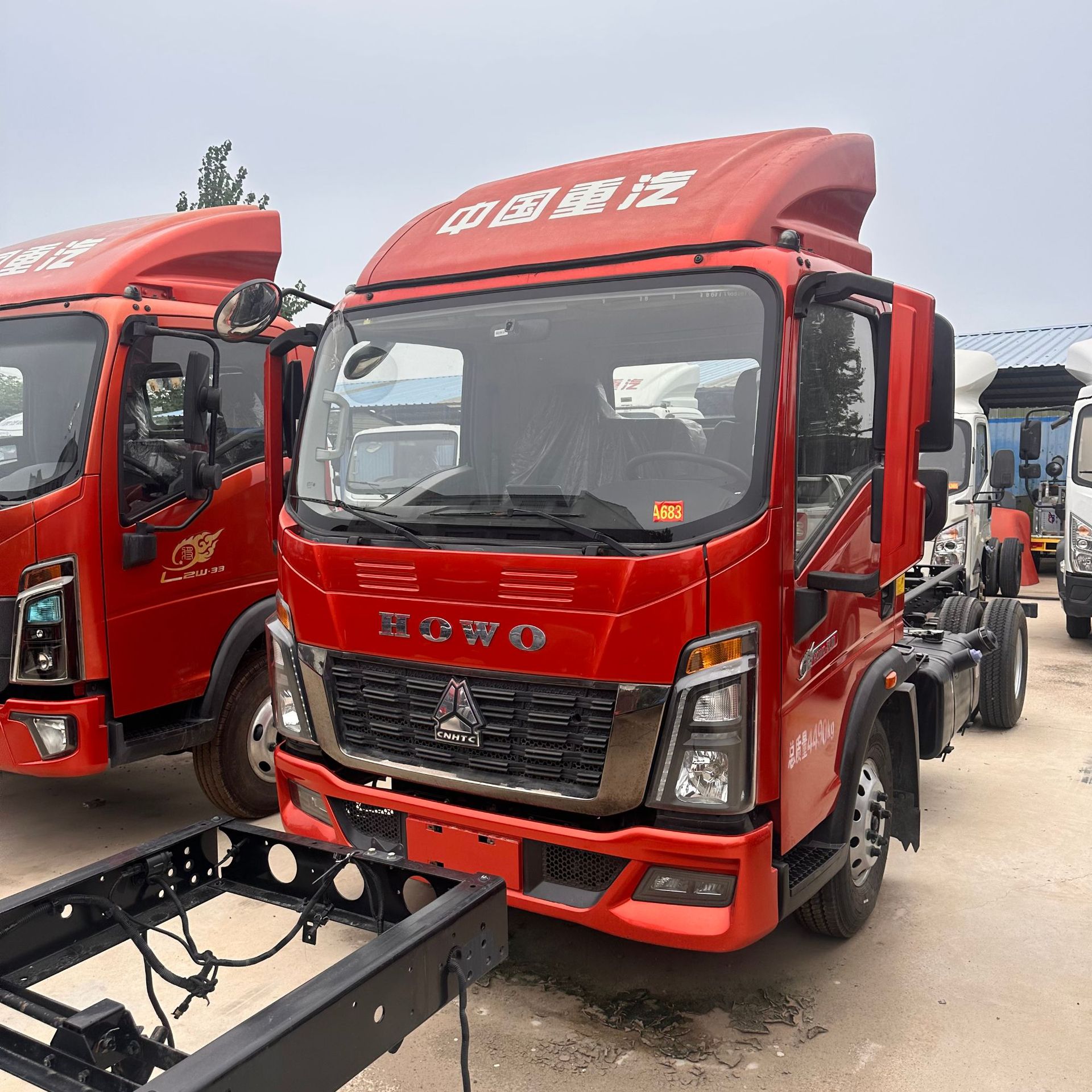 出口 精品二手车 howo豪沃轻卡车 手续齐全 轻型卡车头小型厢货车