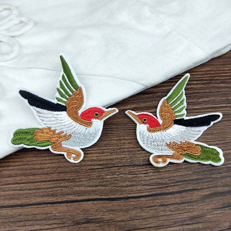 Bordado de la computadora logo bordado animal ropa parche tela decoración reparación planchado calcomanías accesorios de ropa