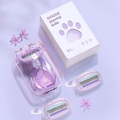 Gudi's new women's shaver armpit hair leg hair private part hair removal trimming tool hair removal artifact