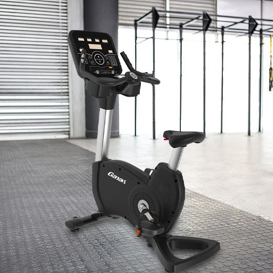 Máquinas elípticas verticales y horizontales para comercio exterior, máquinas de step aeróbico inteligentes para hoteles, bicicletas de spinning comerciales para gimnasios, bicicletas de fitness.