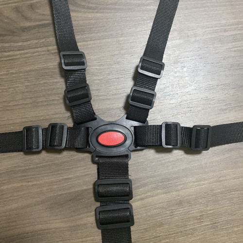 Child growth chair safety belt baby chair safety belt dining chair accessories safety protection five-point buckle safety belt