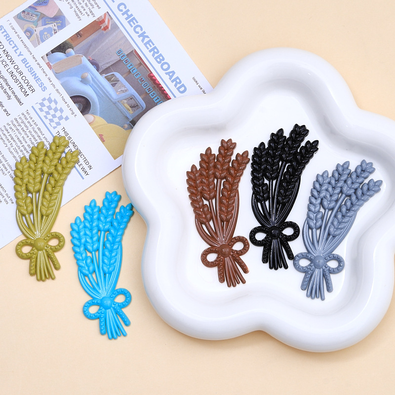 Adornos DIY de resina, clips para cabello y decoración para manualidades image 5