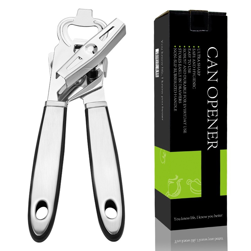 安全强力开罐头器时尚高品质 不锈钢开罐器 多功能开罐刀