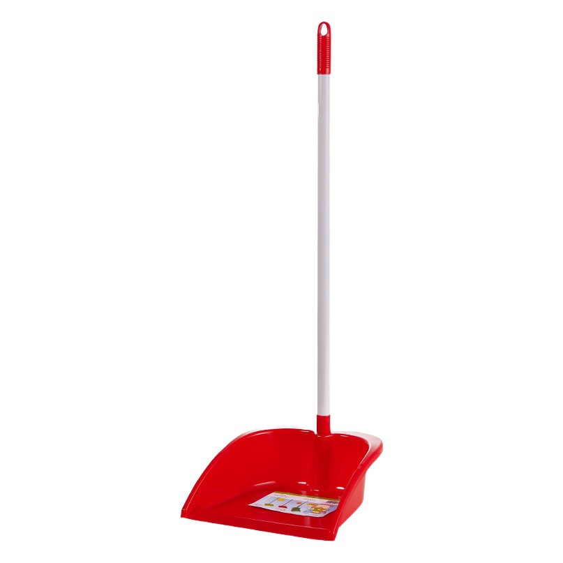 Hogar en forma de corazón recogedor de plástico espesa pala de basura moderna sala de estar minimalista Baño de limpieza Cubo de ceniza de varilla de plástico